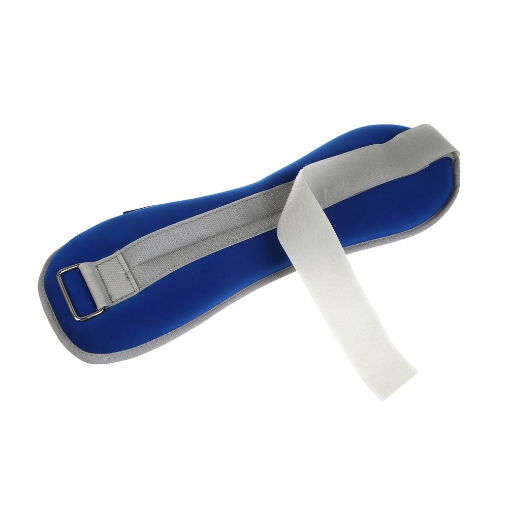 Утяжелители для ног и рук, 2шт по 1.5кг тм BY SPORT, 35x13см, неопрен, металлическая стружка, арт.№ 155-004