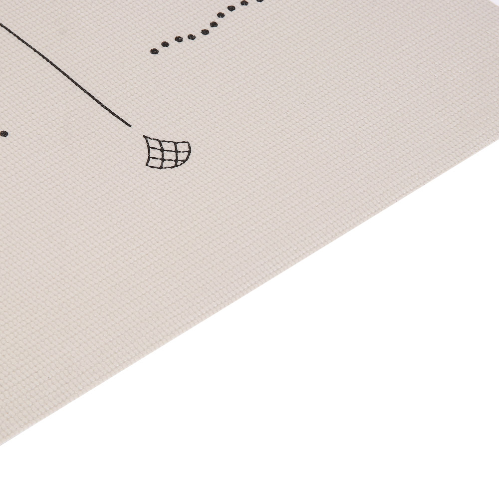 Коврик для йоги и фитнеса тм BY SPORT, 173х61х0,4см, ПВХ, 4 цвета, арт.№ 191-064