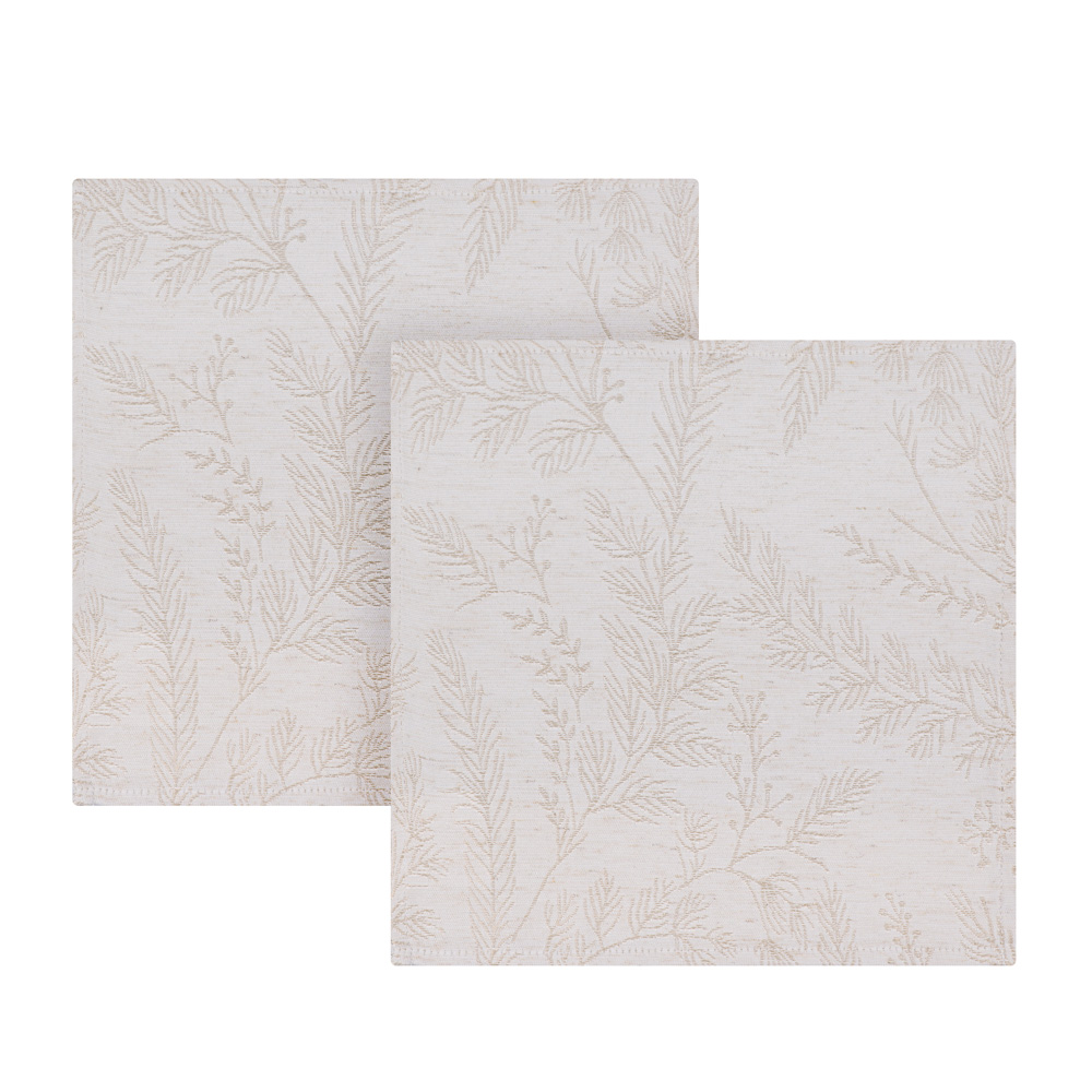 PROVANCE Кантри Салфетка текстильная жаккард 2шт, 33х33см, 95% пэ, 5% лен, арт.№ 435-188