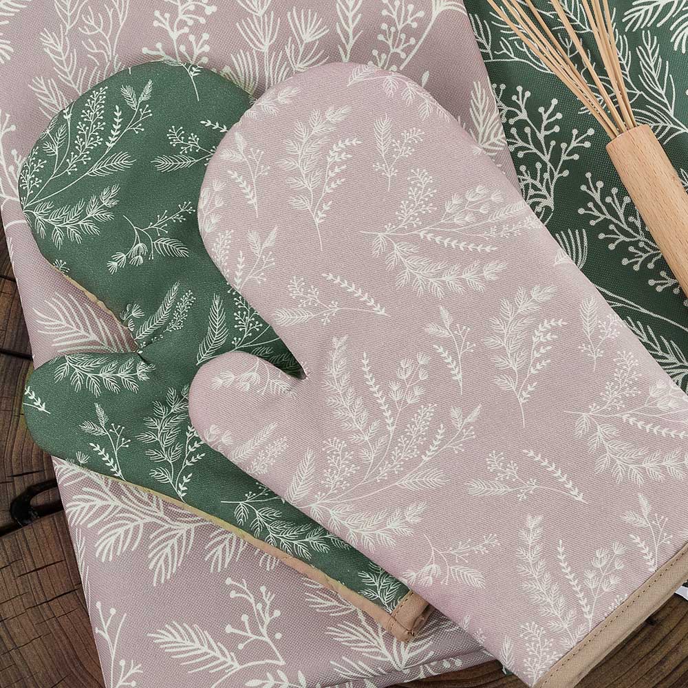 PROVANCE Кантри Комплект прихваток 2шт, 18х18, 18х28, 100% хлопок, 3 цвета, арт.№ 493-150