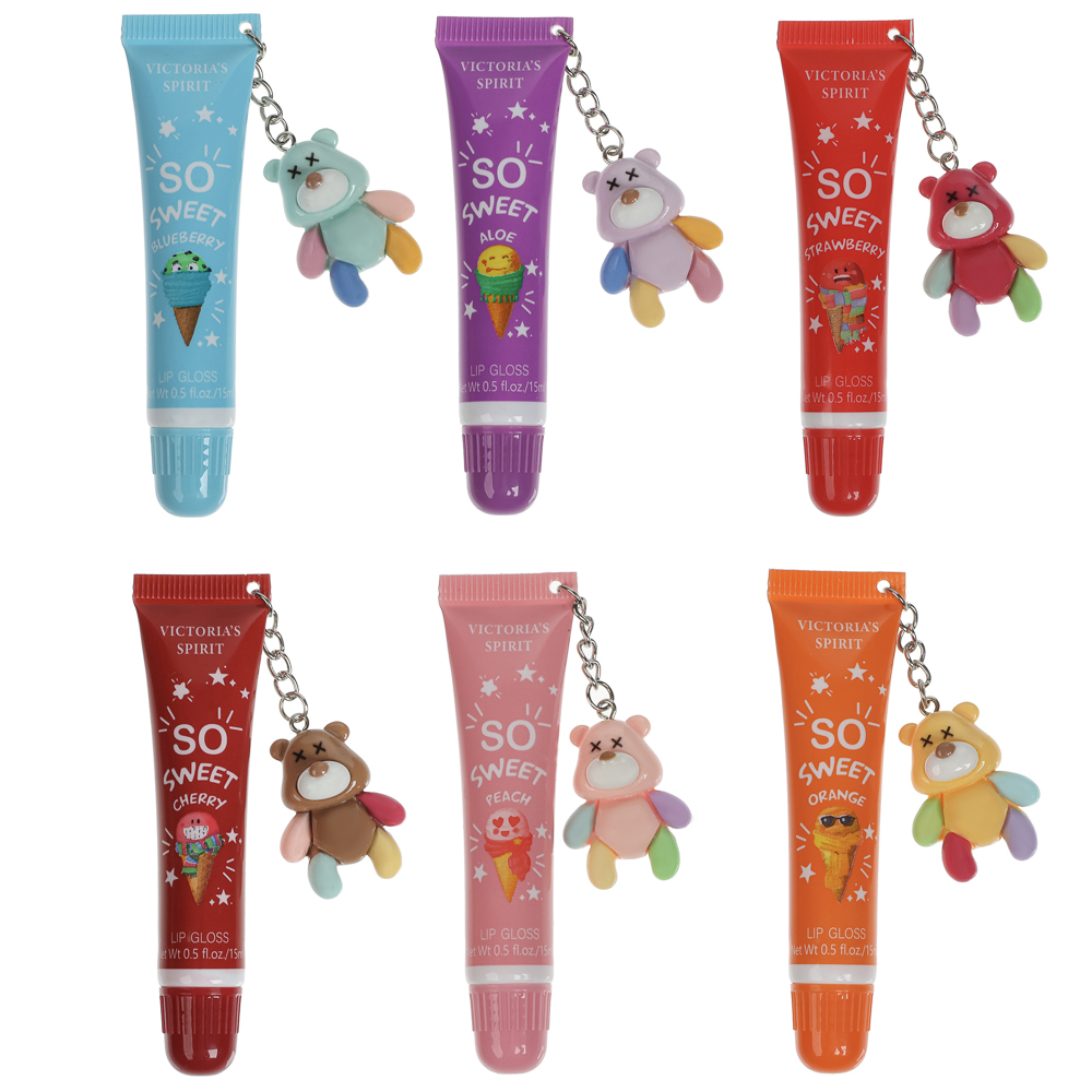 Блеск для губ с подвеской тм Farres, 10 мл, арт.№ 330-628