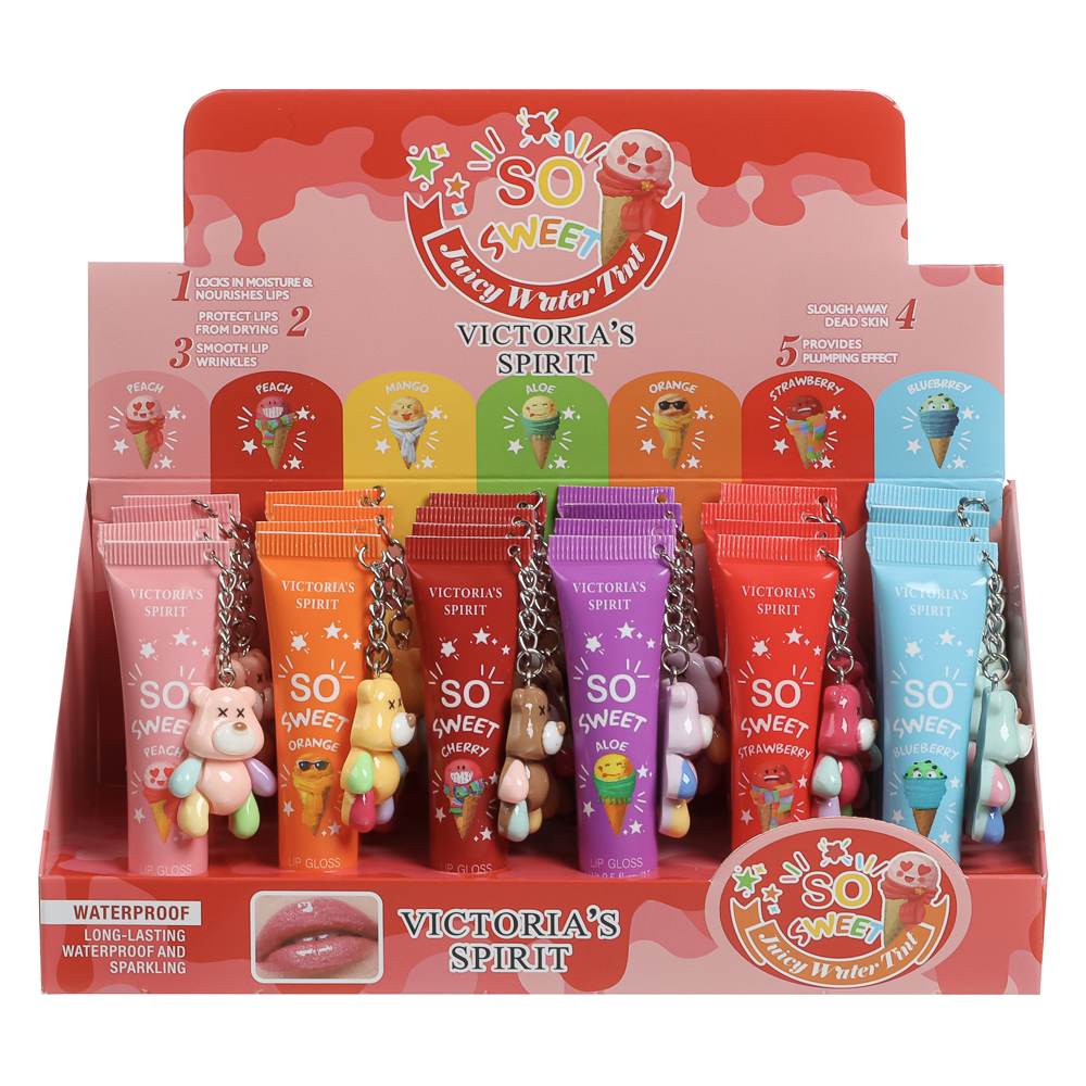 Блеск для губ с подвеской тм Farres, 10 мл, арт.№ 330-628