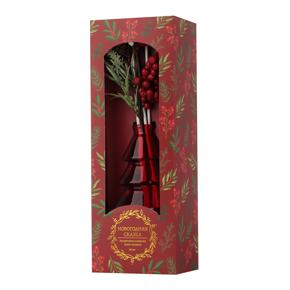 NEW GALAXY Ароматизатор-диффузор 80 мл, дикий мандарин, соленая карамель, арт.№ 778-235