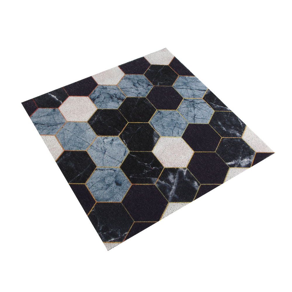 Коврик вырезной тм VETTA Соты, 80х80см, 2 дизайна, арт.№ 466-415