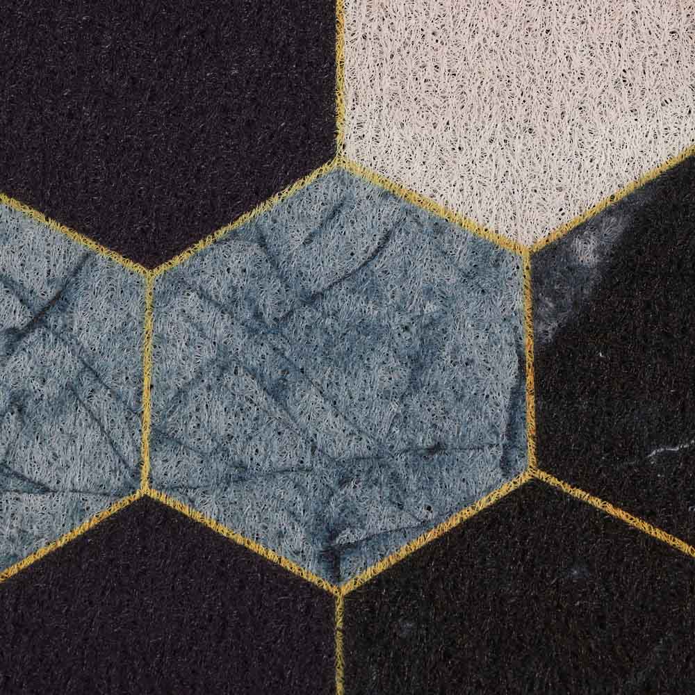 Коврик вырезной тм VETTA Соты, 80х80см, 2 дизайна, арт.№ 466-415