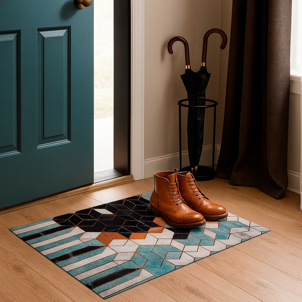 Коврик вырезной тм VETTA Соты, 80х120см, 2 дизайна, арт.№ 466-416