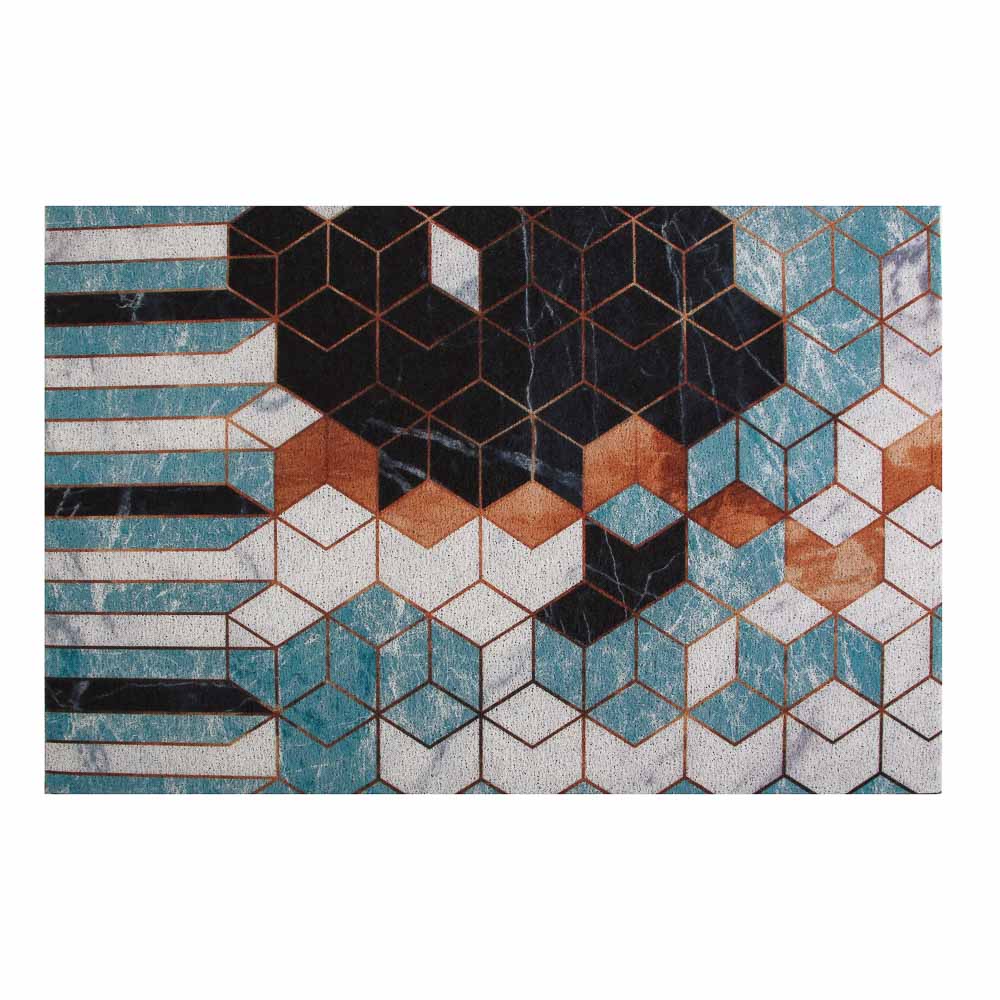 Коврик вырезной тм VETTA Соты, 80х120см, 2 дизайна, арт.№ 466-416