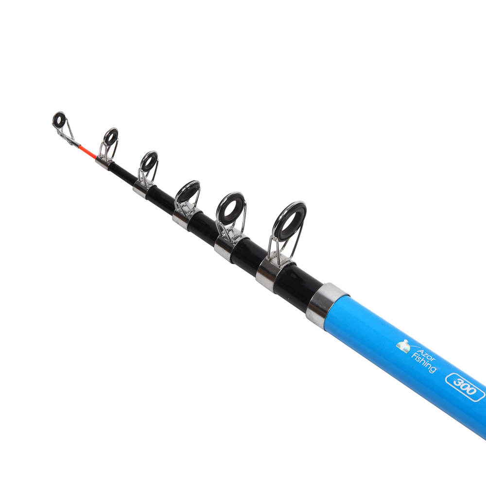 Спиннинг "Найт" тм AZOR FISHING, телескоп., файбергласс, 3,0м, тест 30-60гр, арт.№ 149-060
