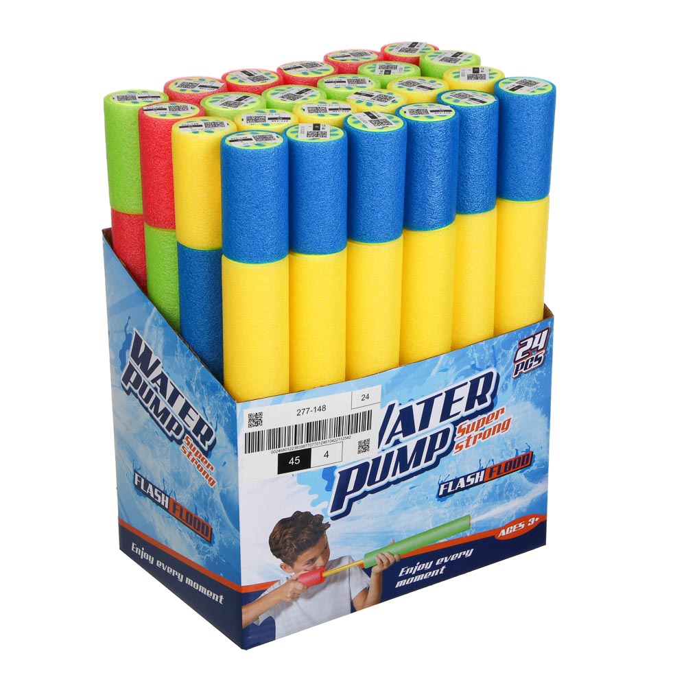 Пушка помповая водяная, пластик, арт.№ 277-148