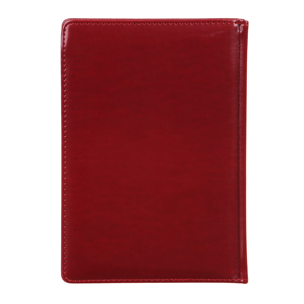 Ежедневник на 2024 "ПРЕСТИЖ" А5, 352 стр., тв.обл.с поролоном, иск.кожа, цв.срез, тонир.блок, 4 цв., арт.№ 572-138