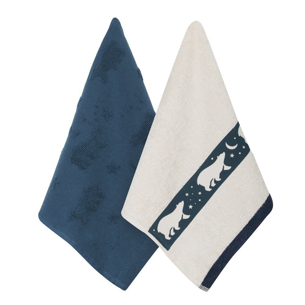 PROVANCE Нордик Комплект махровых полотенец 2шт, 30х50см, 100% хлопок, арт.№ 492-286