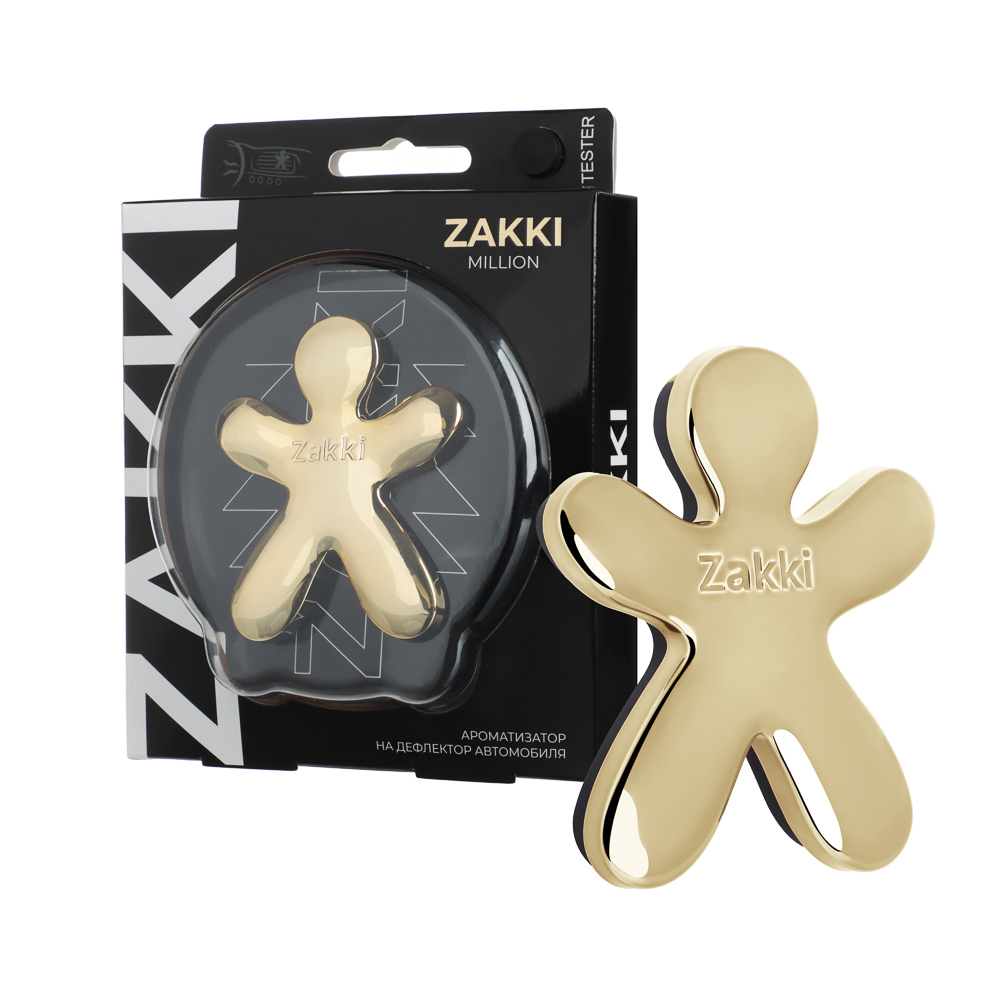 NEW GALAXY Ароматизатор на дефлектор Автомобиля, Zakki 19,2 гр, mill, black opium, toba vanil, imper, арт.№ 794-688