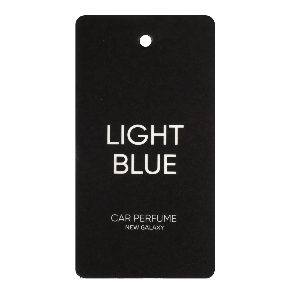 NEW GALAXY Ароматизатор бумажный Perfume, аромат Light blue, арт.№ 794-674