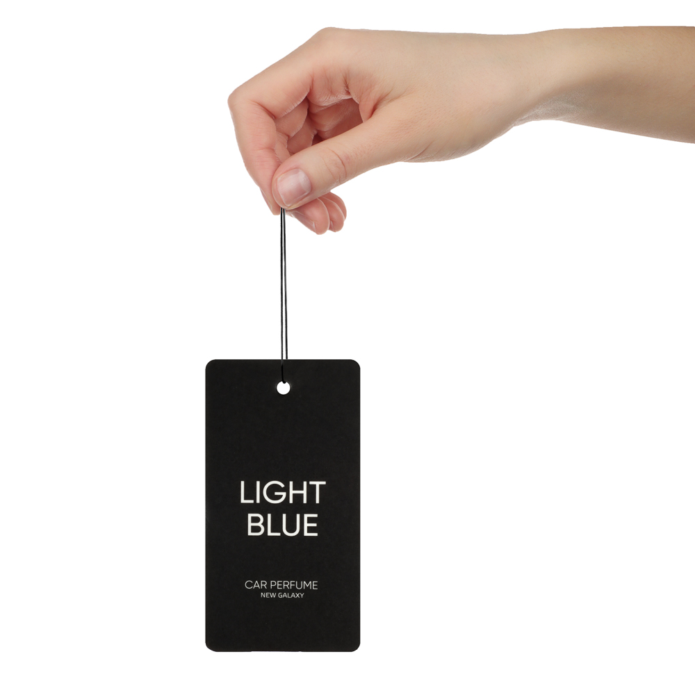 NEW GALAXY Ароматизатор бумажный Perfume, аромат Light blue, арт.№ 794-674