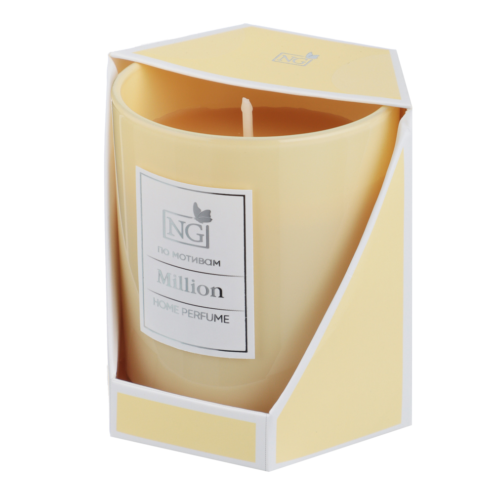 NEW GALAXY Ароматизированная свеча Home perfume 140гр. Million, арт.№ 778-226
