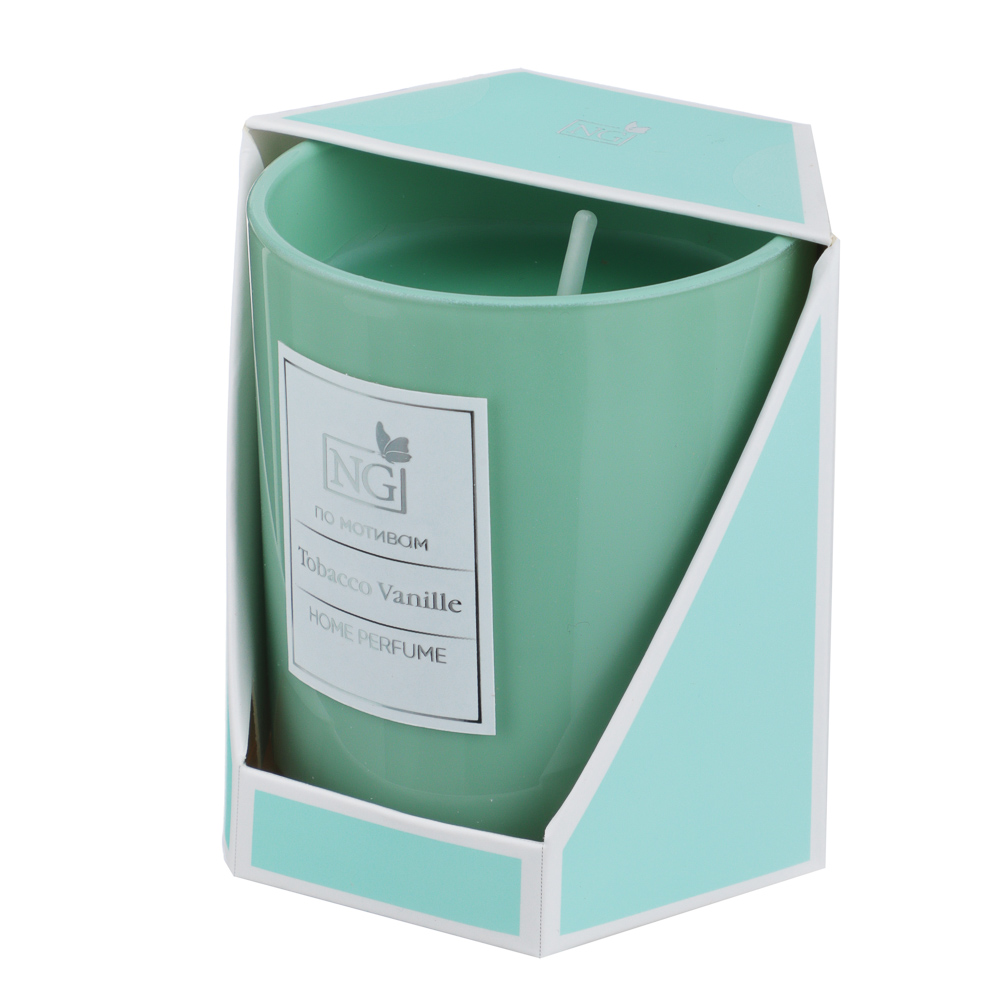 NEW GALAXY Ароматизированная свеча Home perfume 140гр. Tobacco Vanille, арт.№ 778-227