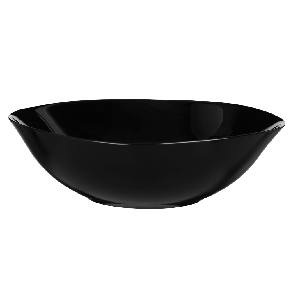 MILLIMI Блэк Набор столовой посуды 19 пр., опаловое стекло, квадратный, арт.№ 818-205