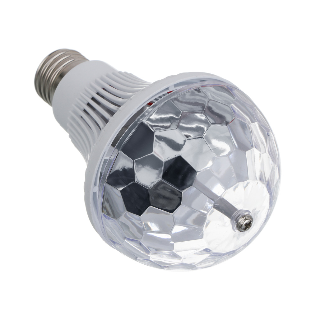 Лампа "Диско", 13.7х7.2см, 3LED, RGB, авторежим, АC85-260V, 260В, арт.№ 925-416