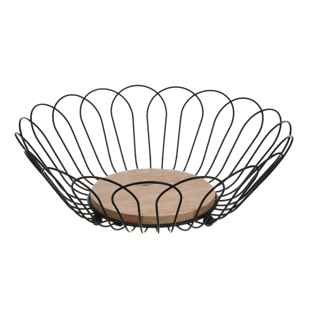 Корзина для фруктов тм SATOSHI, углеродистая сталь, 14x27x9см, арт.№ 827-131