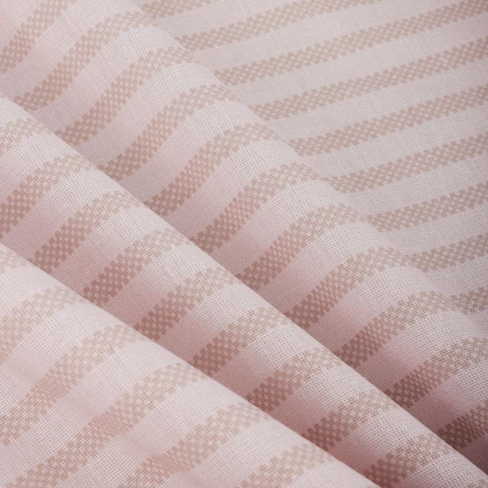 PROVANCE Хейзел Простыня на резинке 140х200х20см, 100% хлопок, бязь, бежевый, арт.№ 432-264