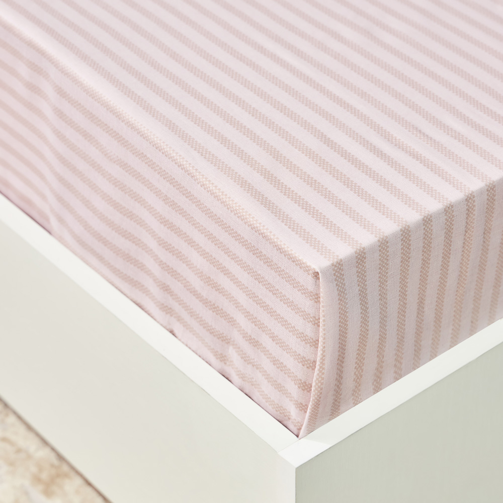 PROVANCE Хейзел Простыня на резинке 140х200х20см, 100% хлопок, бязь, бежевый, арт.№ 432-264