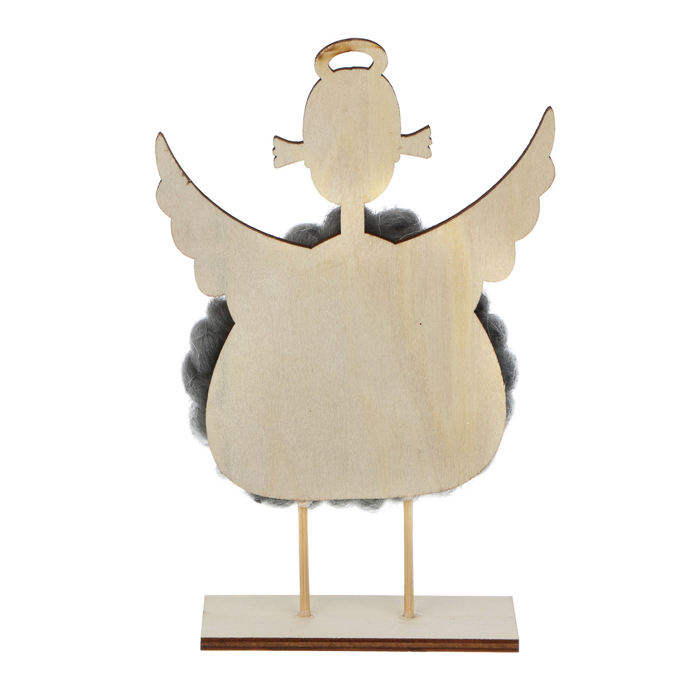 Фигурка декоративная "Ангел", 10х4х18 см, МДФ, 2 вида, арт.№ 509-927