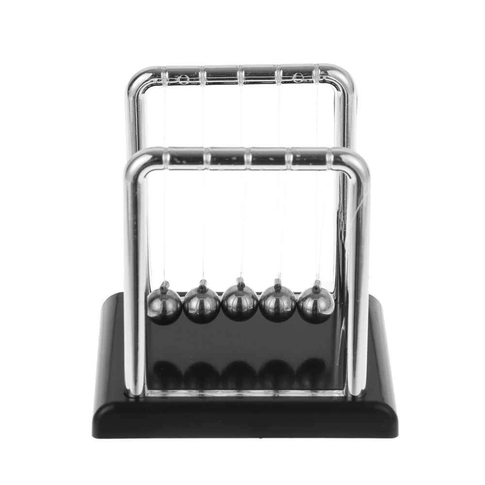 Маятник шары Ньютона, 9x9x7,5 см, пластик, металл, арт.№ 517-168