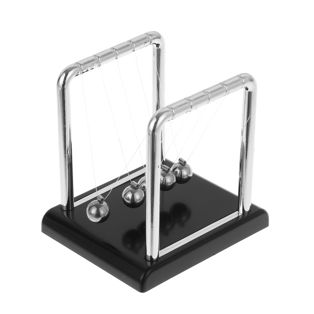 Маятник шары Ньютона, 9x9x7,5 см, пластик, металл, арт.№ 517-168