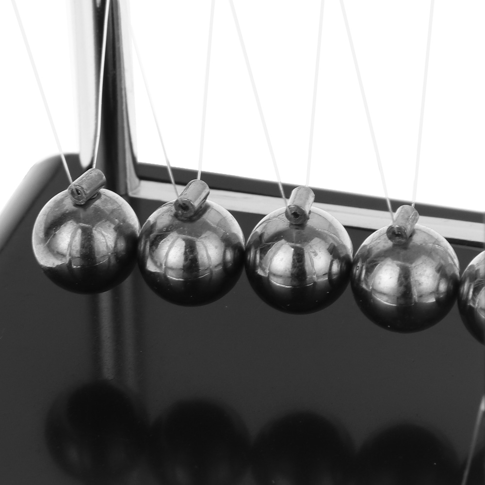 Маятник шары Ньютона, 9x9x7,5 см, пластик, металл, арт.№ 517-168