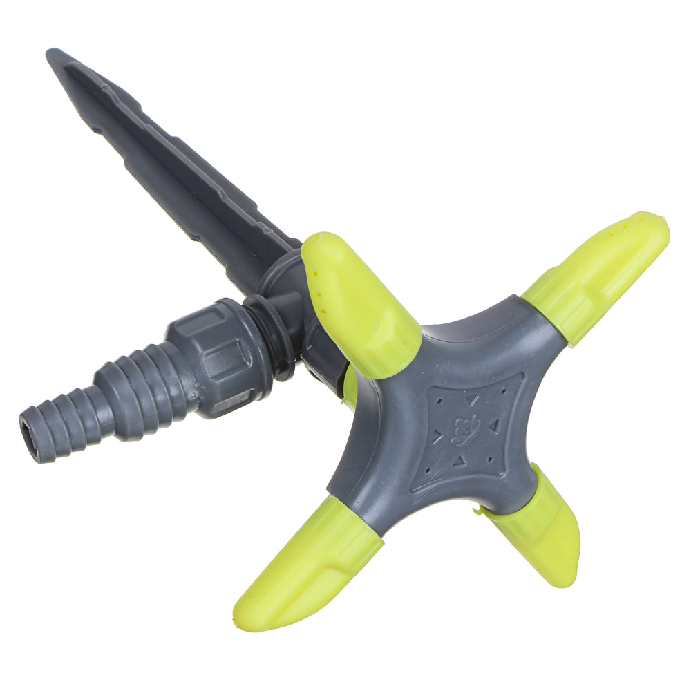 INBLOOM Разбрызгиватель 4-х лучевой на пике, круговой, пластик, арт.№ 161-008