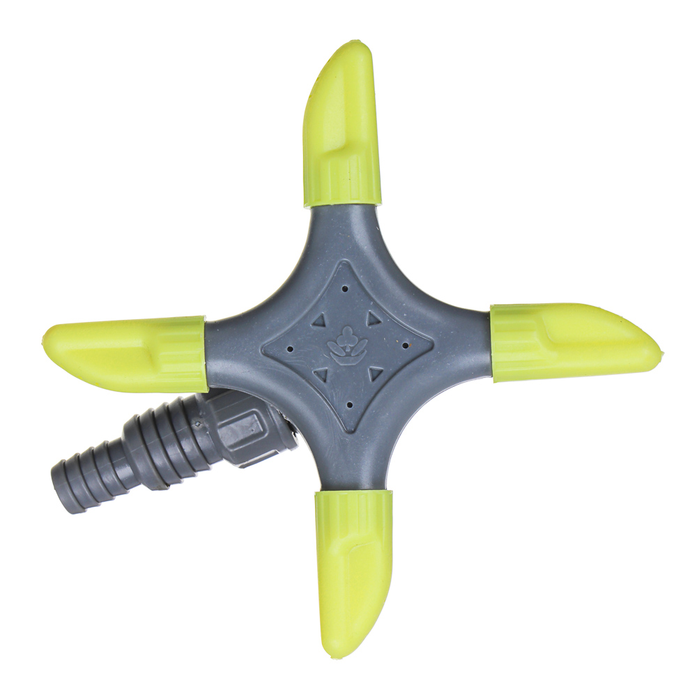 INBLOOM Разбрызгиватель 4-х лучевой на пике, круговой, пластик, арт.№ 161-008