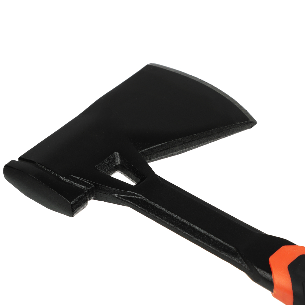 ЕРМАК Топор цельнокованый, двухкомп.обрезин. рук-ка,600г, 330мм, арт.№ 617-366