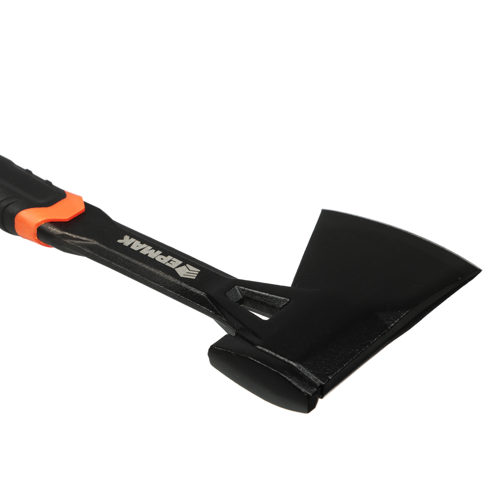 ЕРМАК Топор цельнокованый, двухкомп.обрезин. рук-ка,600г, 330мм, арт.№ 617-366