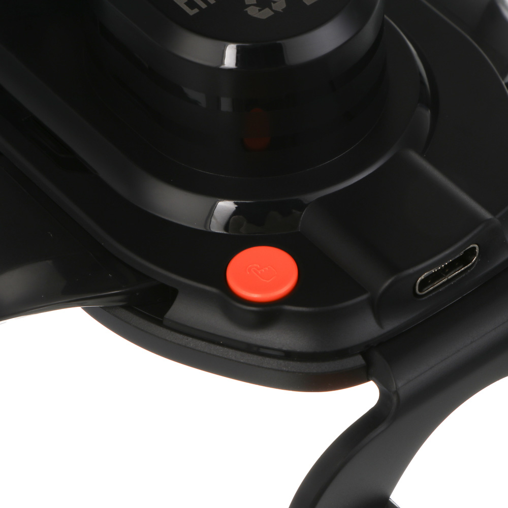 Держатель автомобильный для телефона hoco. модель HW34, беспроводная зарядка, черный, арт.№ 733-071