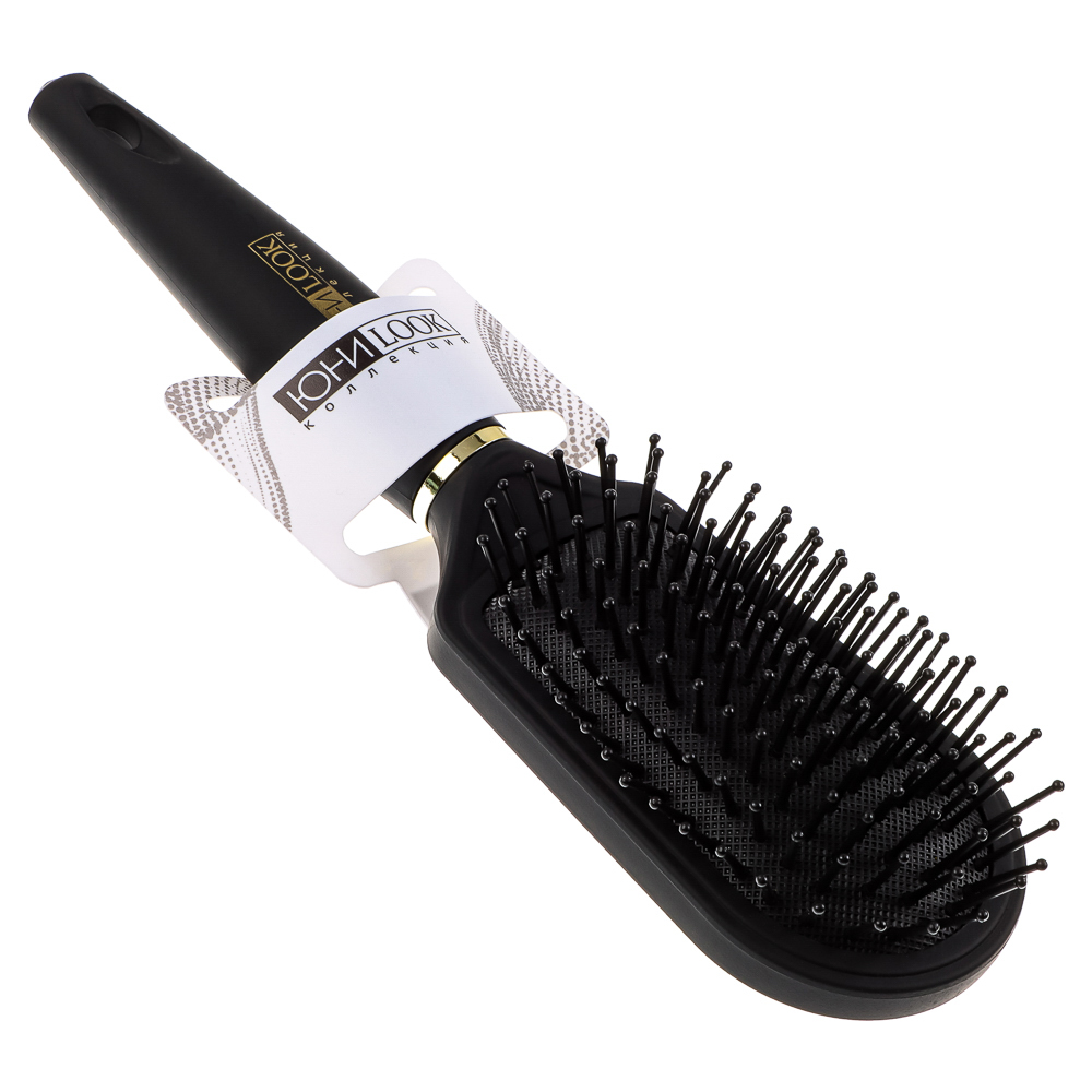 ЮНИLOOK Расческа массажная Люкс, пластик, 24х6.3см, арт.№ 319-152