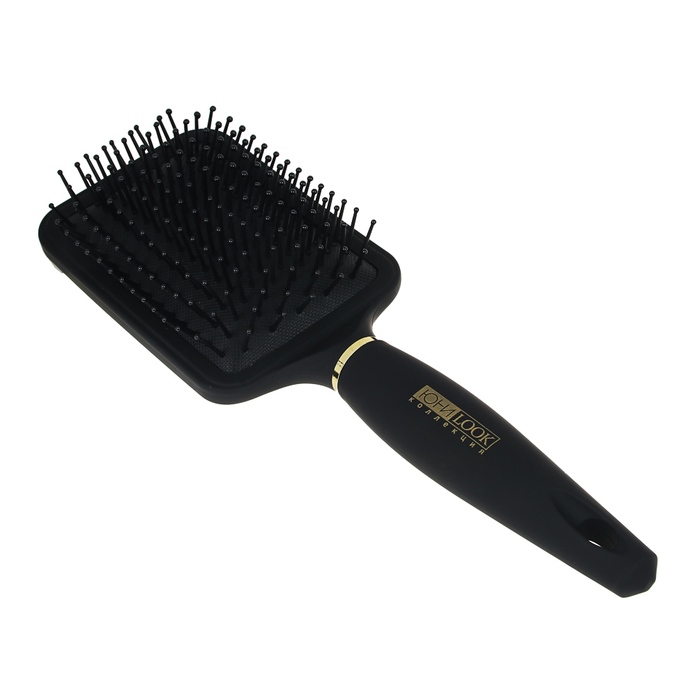 Расческа массажная тм ЮНИLOOK, Люкс, пластик, 25.5х8.5см, арт.№ 319-155