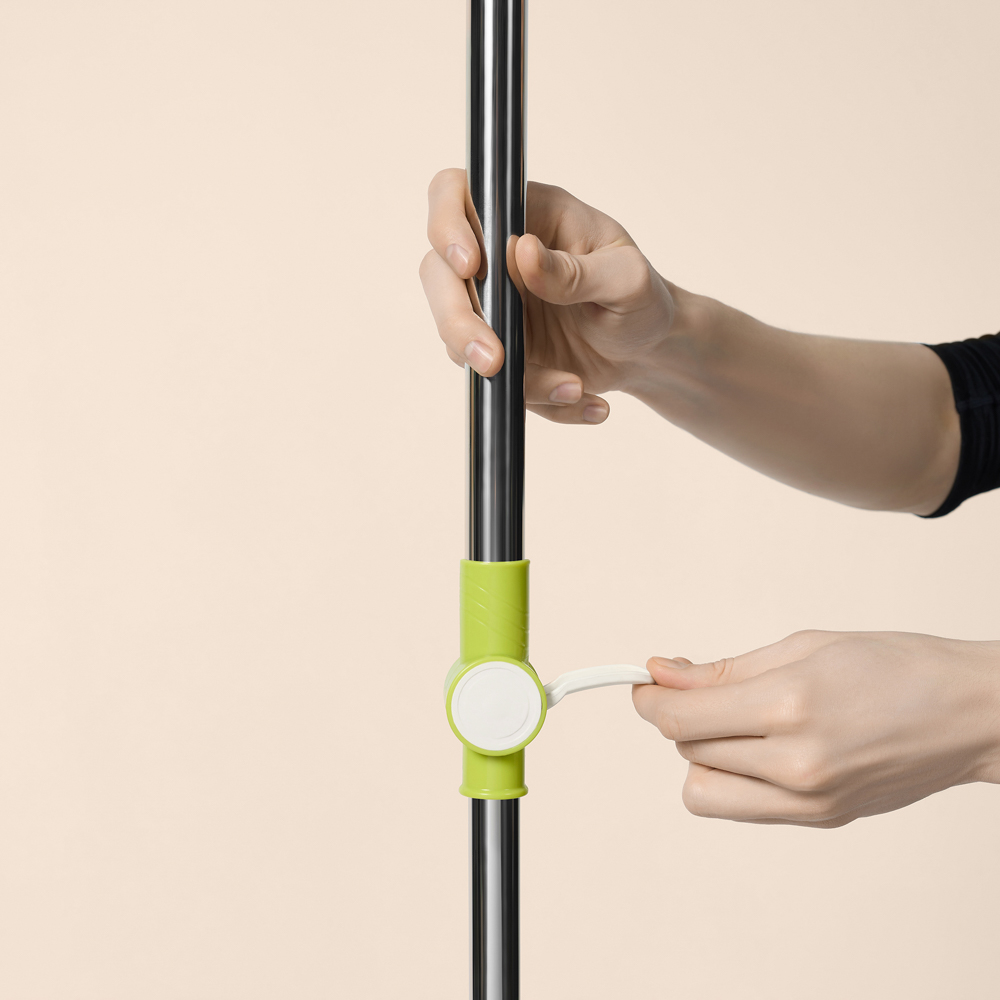 Набор для уборки с отжимом и смен.насадкой тм VETTA, доп.насадка, ведро 14л, метал.отжим, пластик, арт.№ 407-048