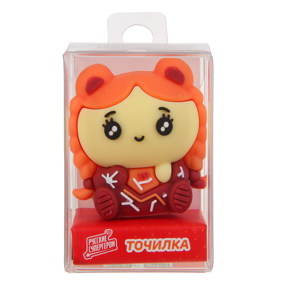Точилка BY Русские Супергерои "Кавай" в форме героя, пластик, металл, 2 дизайна, арт.№ 801-037
