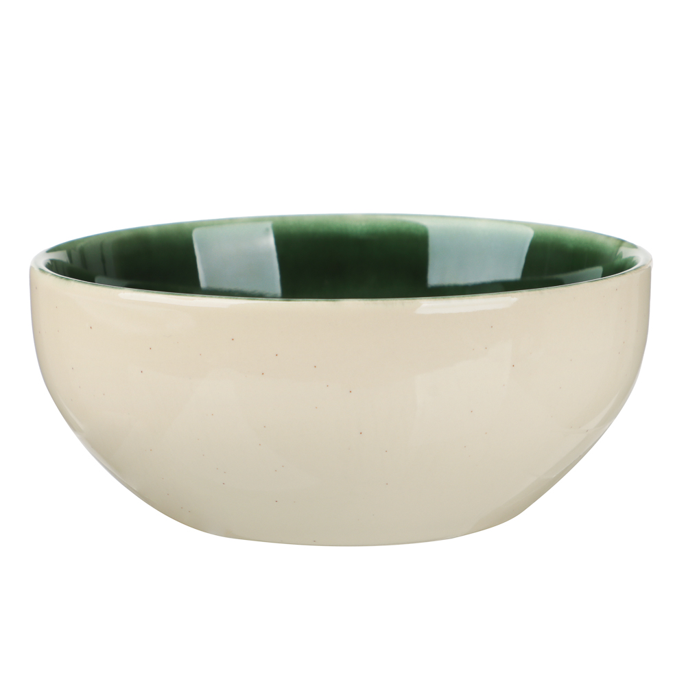 Салатник 12,5х5см, 280мл, тм MILLIMI Верде, керамика, арт.№ 824-309