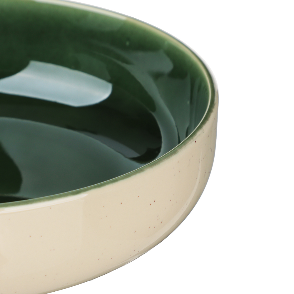 Салатник 17х4,8см, 620мл, тм MILLIMI Верде, керамика, арт.№ 824-310