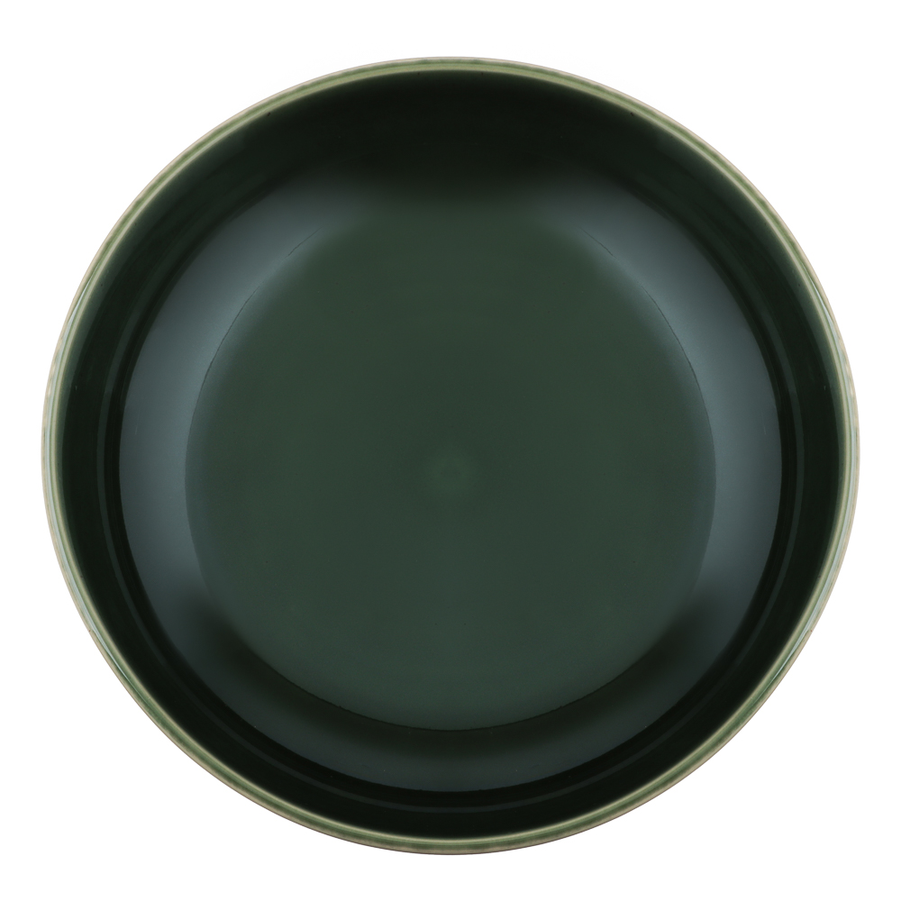 Салатник 17х4,8см, 620мл, тм MILLIMI Верде, керамика, арт.№ 824-310