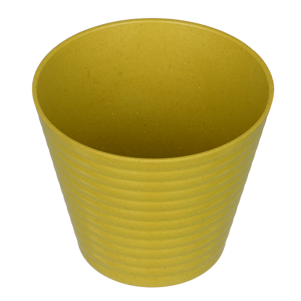 INBLOOM Кашпо 12х10.5х8см, бамбук, арт.№ 164-370