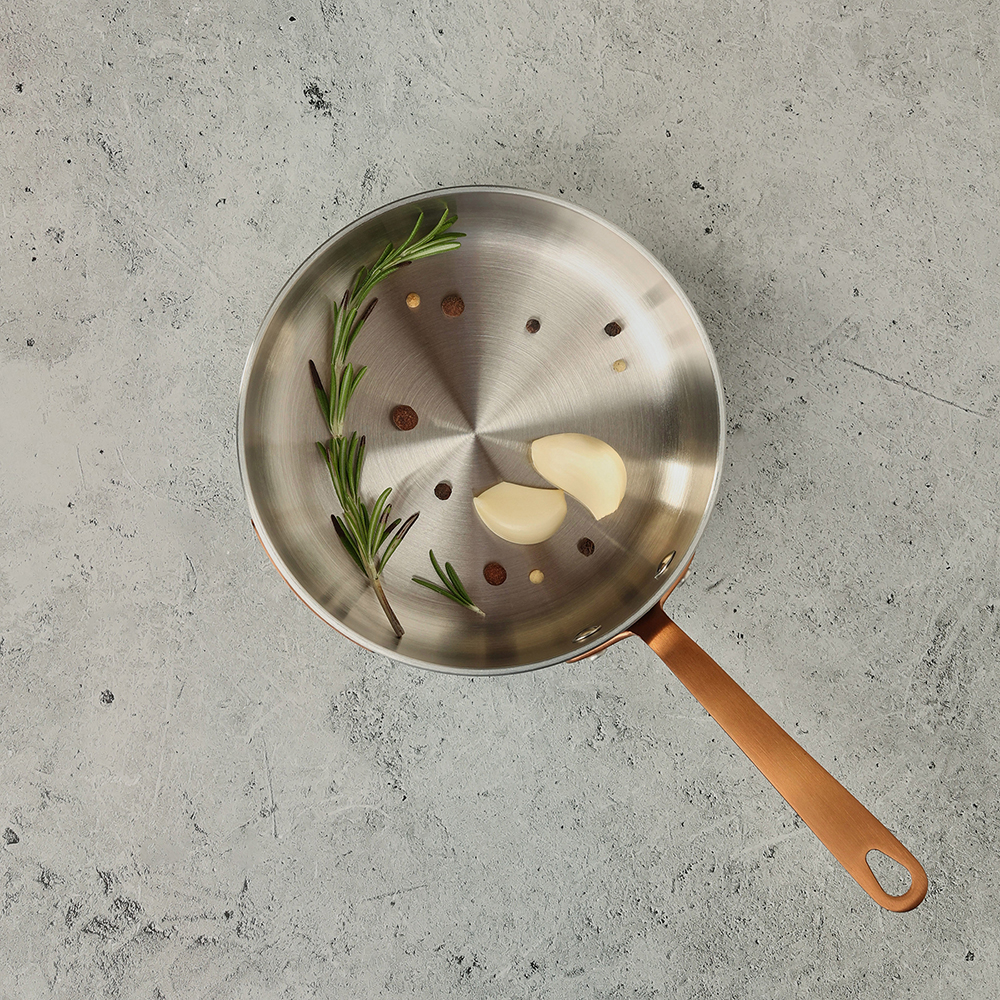 Ivlev Chef Ladoga Сковорода 14х5см индукция, нерж.сталь 18/10, арт.№ 822-005