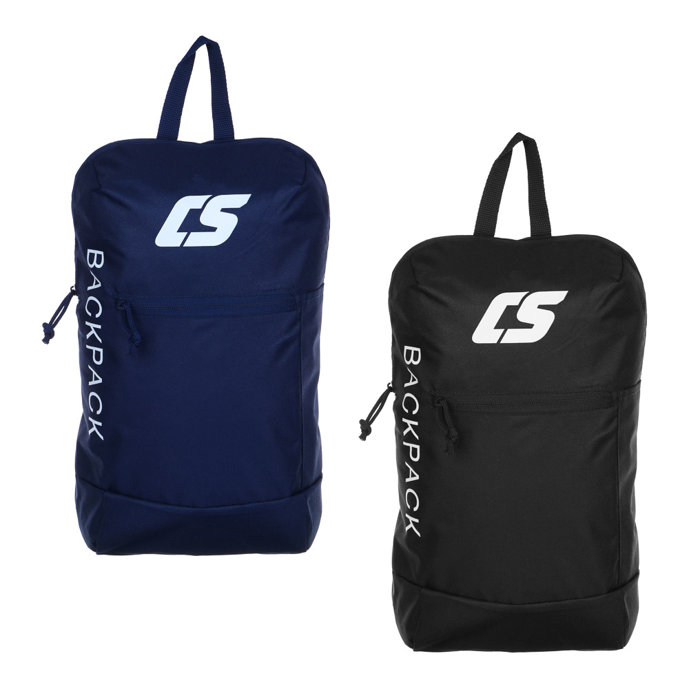 Рюкзак универсальный 39x24x15см, 1 отделение на молнии, 1 передний, 1 боковой карман, ПЭ, 2 цвета, арт.№ 254-645