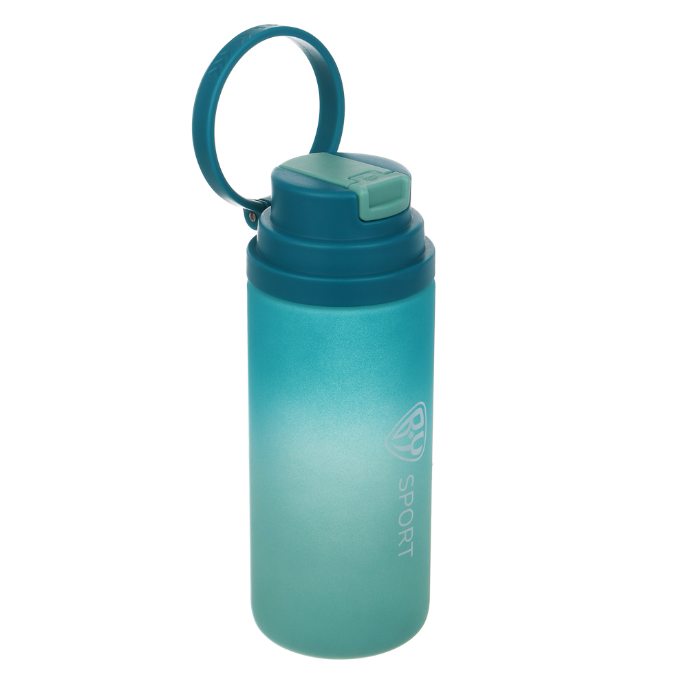 Бутылка для воды тм BY SPORT, 620мл, 20х7,5см, PC, PP, 3 цвета, арт.№ 088-144