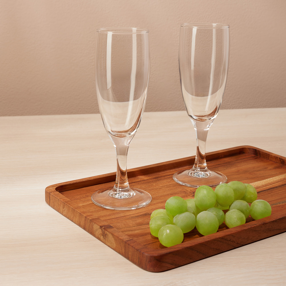 LUMINARC Элеганс Набор бокалов для шампанского 2шт 170мл, стекло, арт.№ 878-471