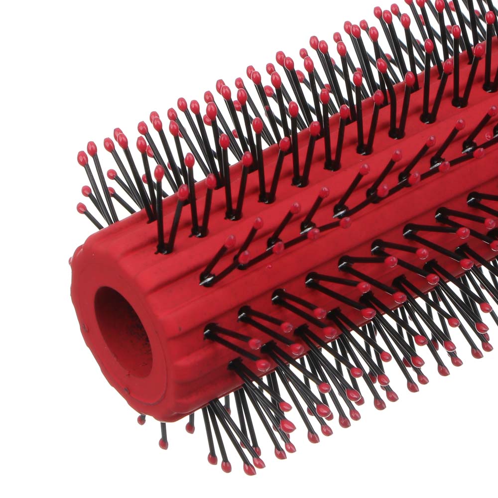 ЮНИLOOK Расческа-брашинг, пластик, силикон, 23,5см, 2 цвета, арт.№ 356-250