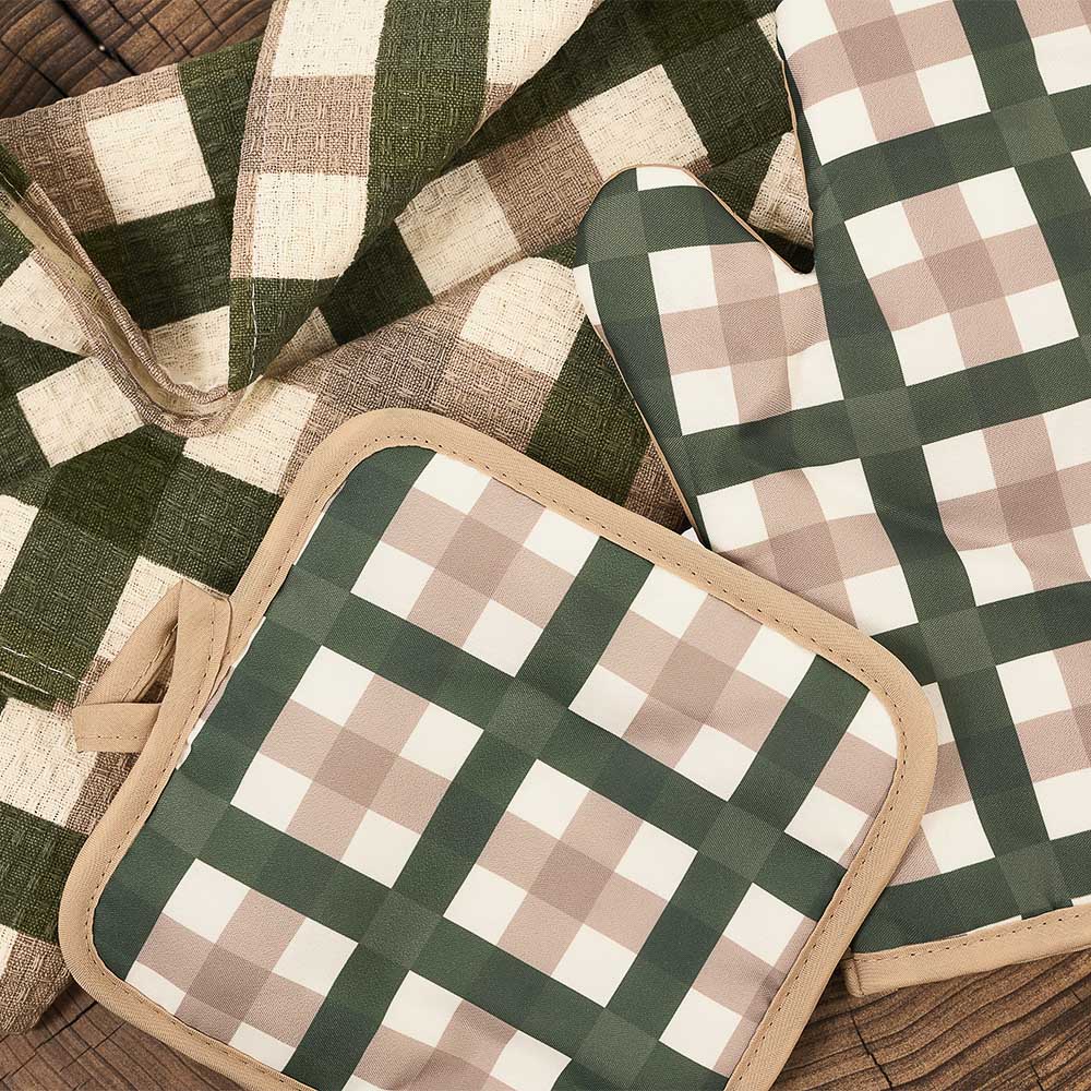 PROVANCE Кантри Прихватка-варежка, 17х27см, 100% полиэстер, арт.№ 493-152