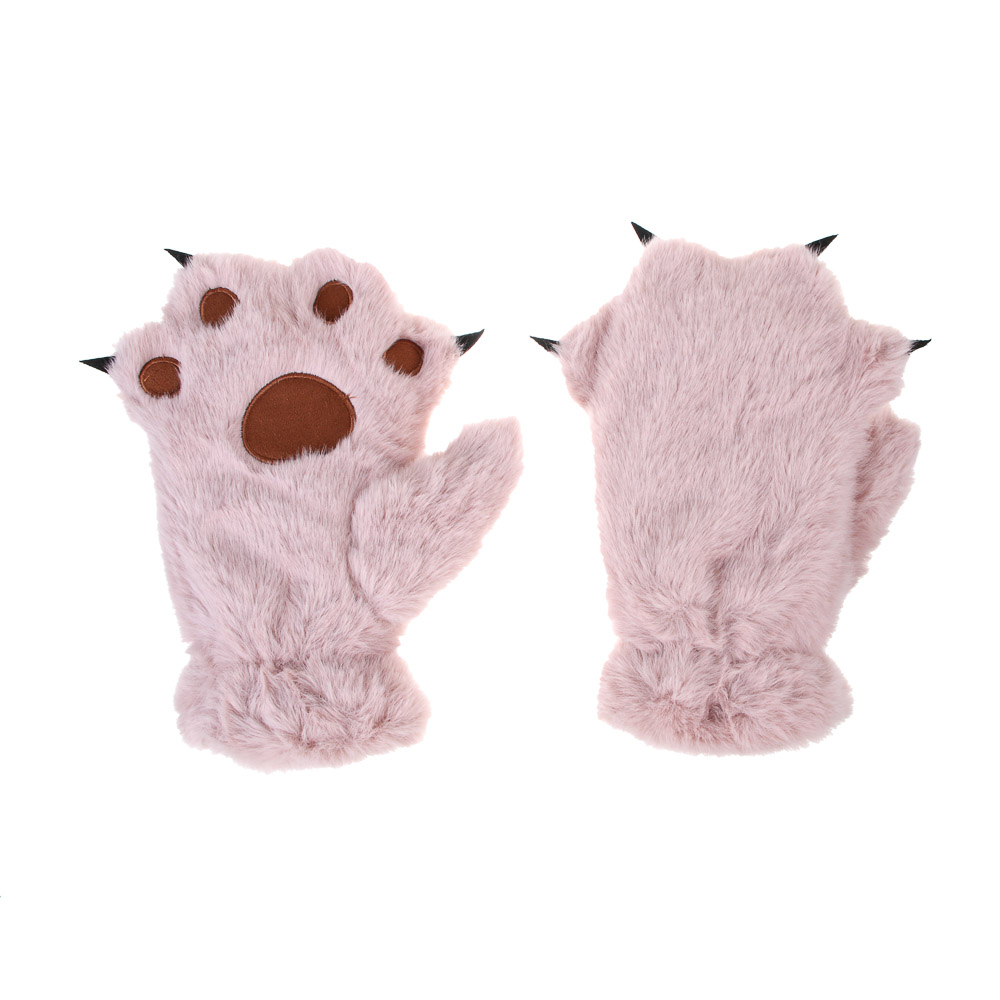 GALANTE Рукавицы женские из экомеха, р.18-20, 50% акрил, 50% полиэстер, цвета в ас-те, ОЗ25-16, арт.№ 363-432