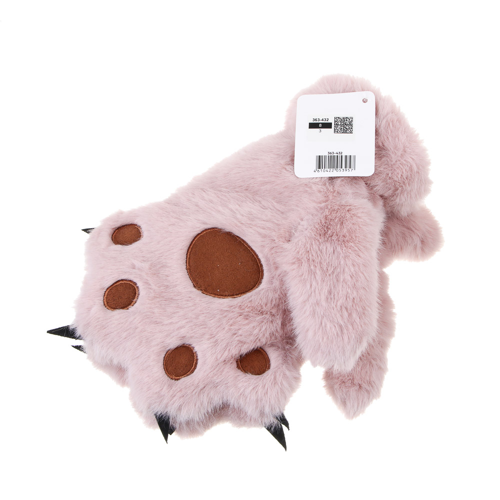 GALANTE Рукавицы женские из экомеха, р.18-20, 50% акрил, 50% полиэстер, цвета в ас-те, ОЗ25-16, арт.№ 363-432